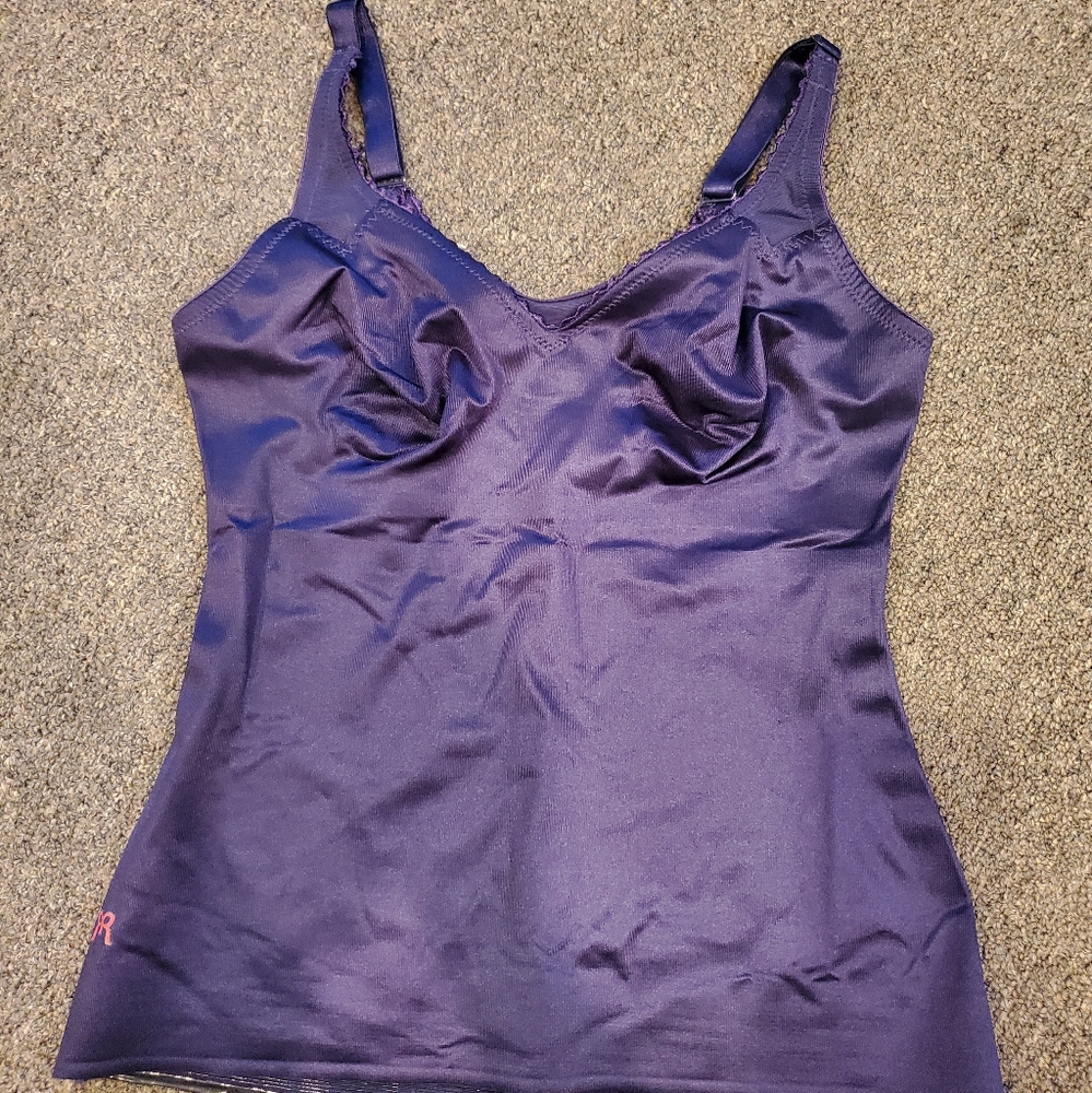 Ruby Ribbon Sheer Full Support Cami